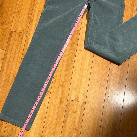 Faherty Julianne Corduroy Pants Blue Size 26 - Picture 14 of 15